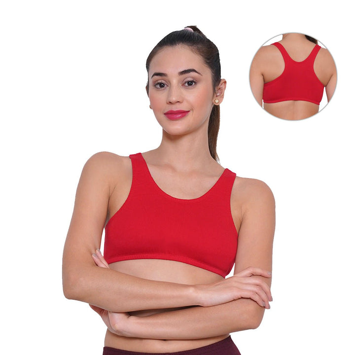 red t shirt bra for ladies