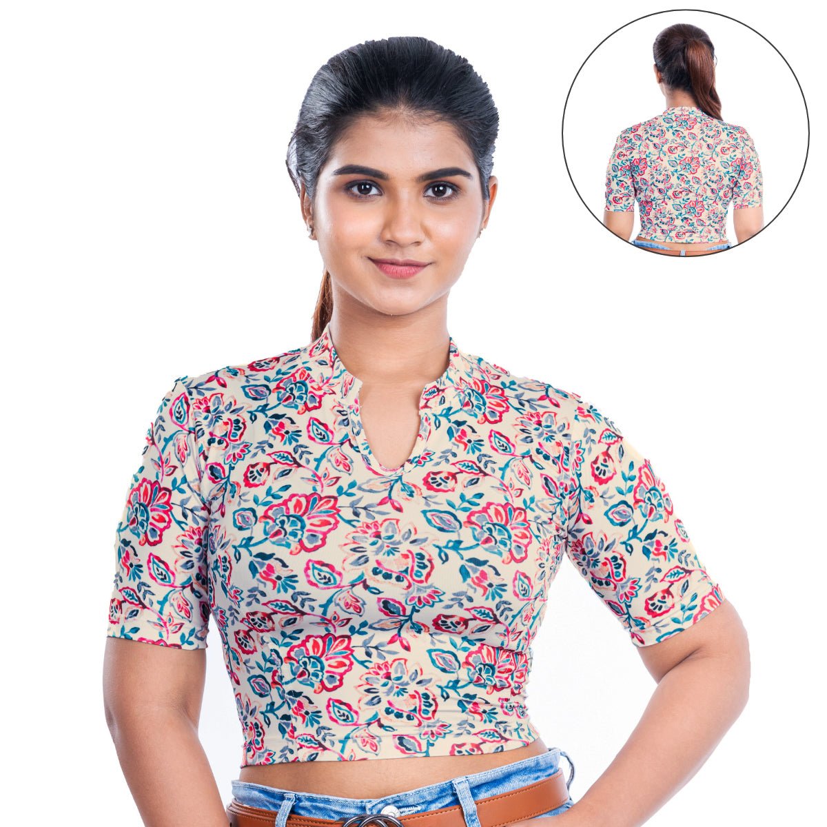 Blouse Collar Wala Blouse Blauj Dizain Kolar Collar Neck