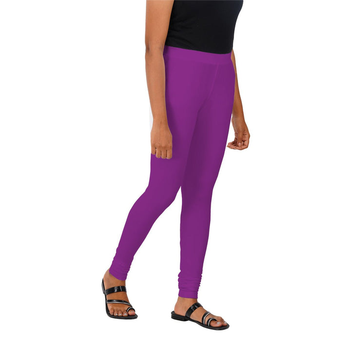 purple legging as pant