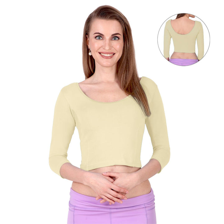 skin long sleeve blouse for womens saree