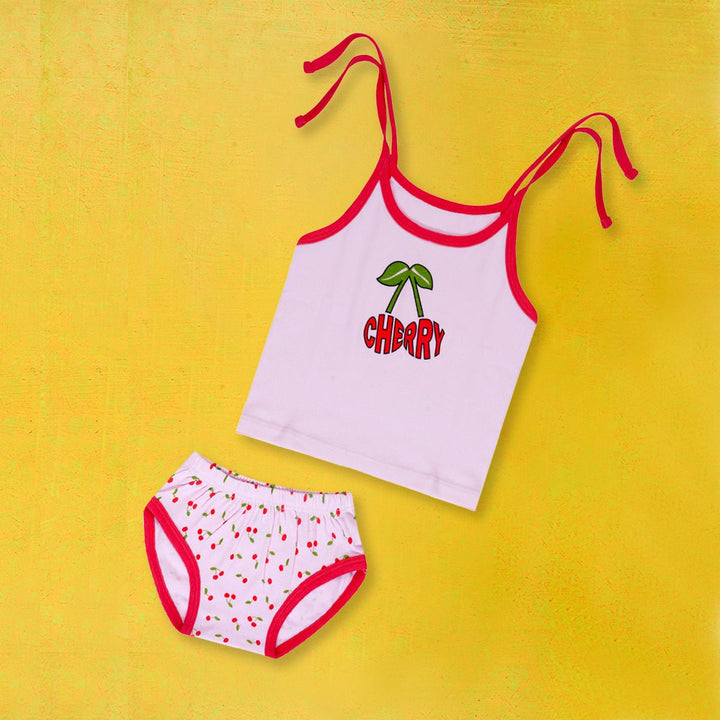 Shop Babies Tie Knot Top and Brief Set online
