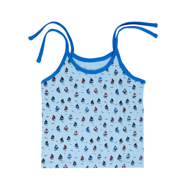 Buy blue Babies Tie Knot Top online