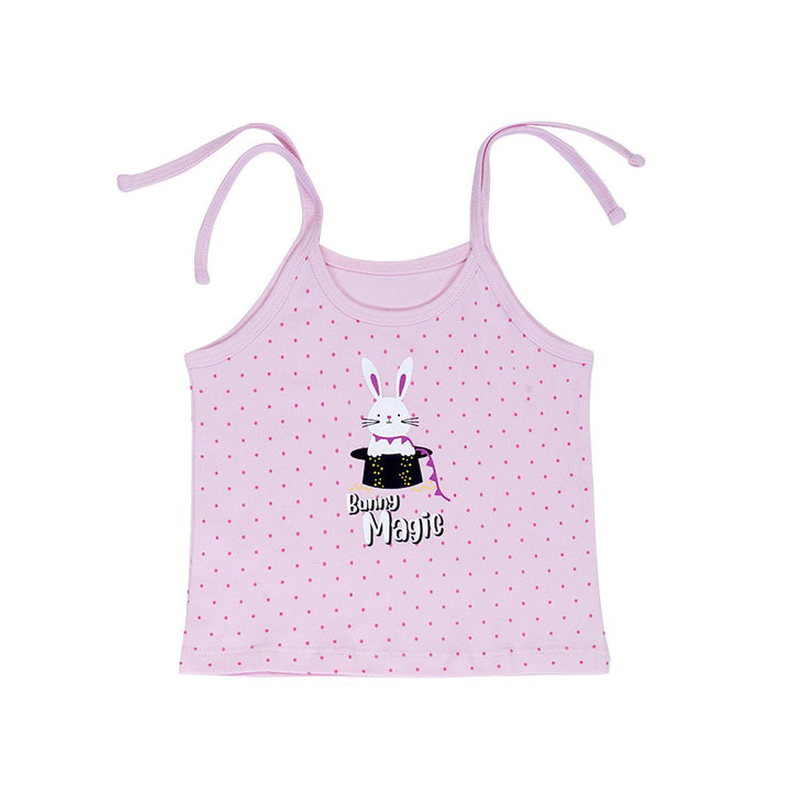 Shop pink Babies Tie Knot Top online