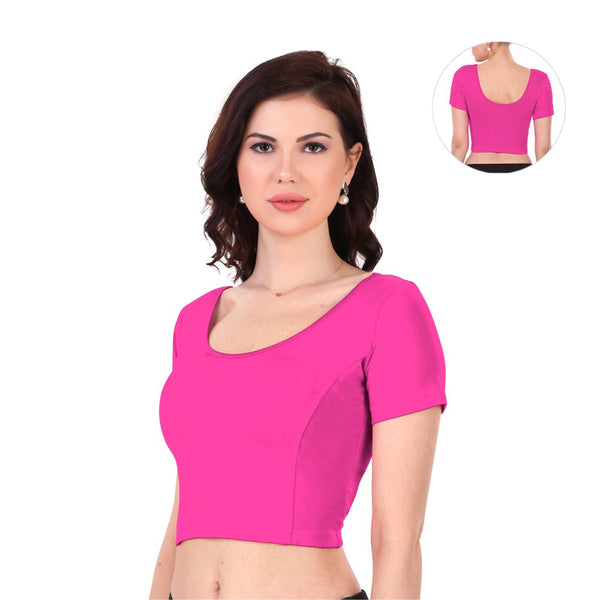 pink readymade blouse online