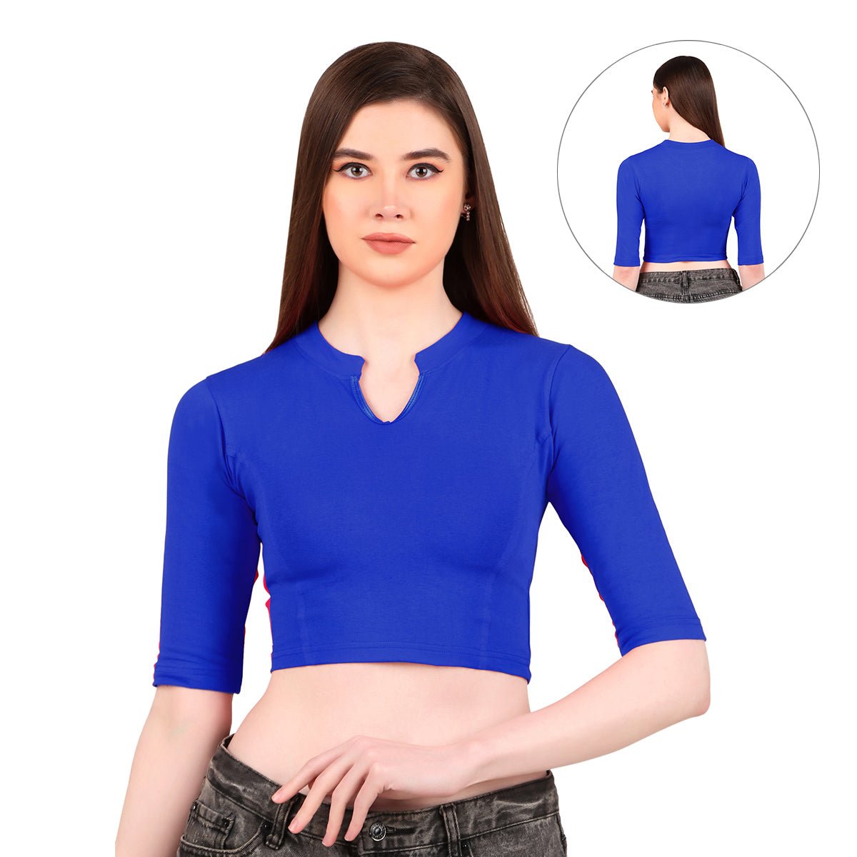 High neck blouse images sales